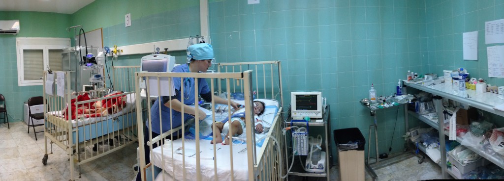 Amalie in ICU Libya