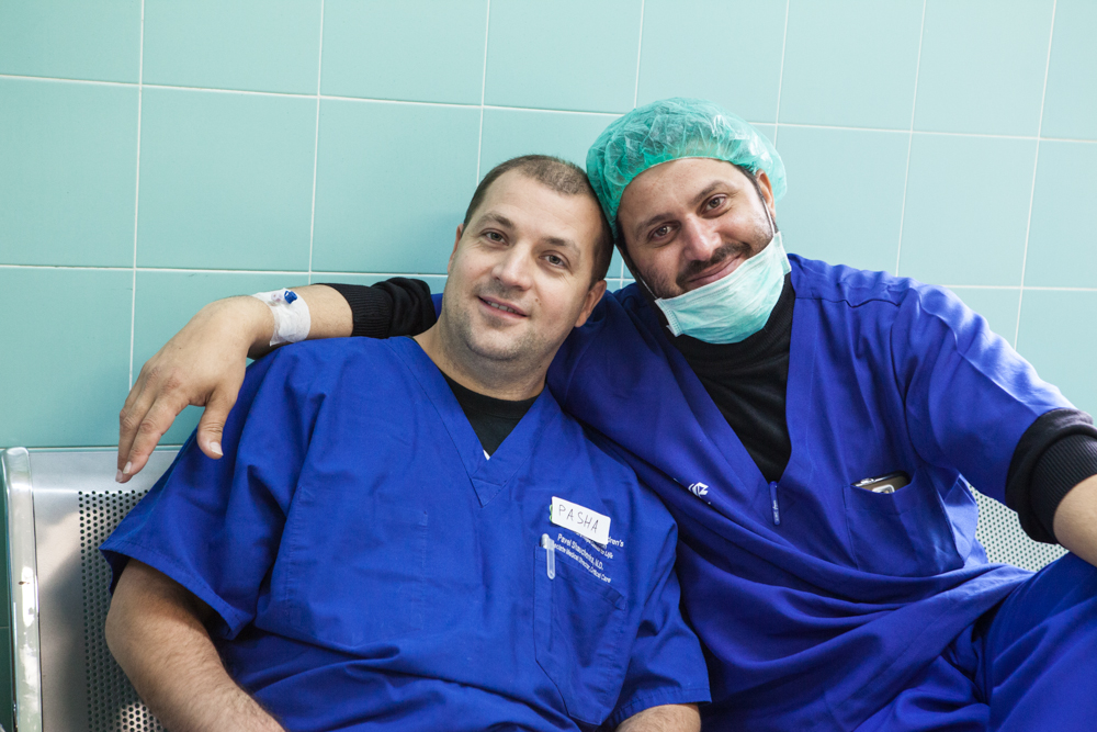 Team members from Libya