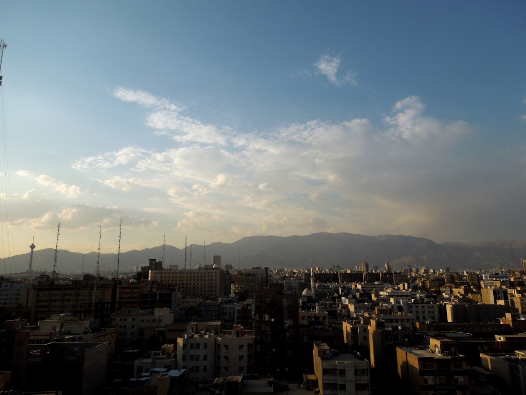 Tehran at sunrise